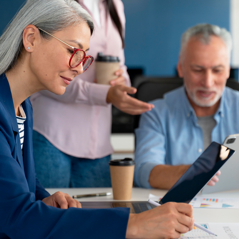 Online marketing team working in Guyana
